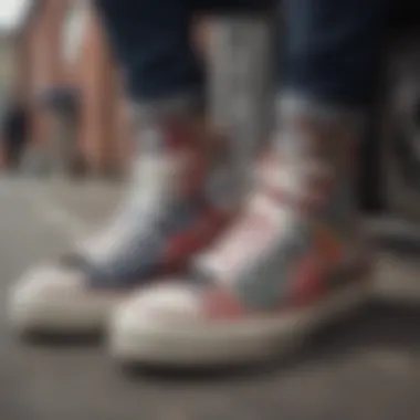Unique Designs of Thick High Top Converse Thick high top Converse showcasing unique designs