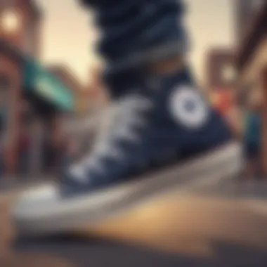 Styling Thick High Top Converse in Fashion Fashion enthusiasts styling thick high top Converse