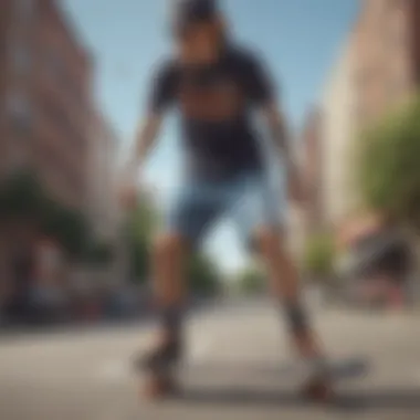 Styling Tips with Tripp NYC Shorts Creative outfit pairing with Tripp NYC shorts and skate accessories