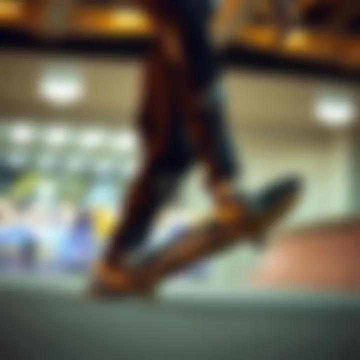 Ultra Range Exo in Action Skateboarder demonstrating the Ultra Range Exo in action