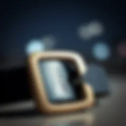 Close-up of a Dickies belt showcasing its durable buckle and fabric