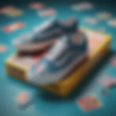 Vans Loteria: A Trend in Modern Fashion Vans Loteria shoes displayed with other contemporary fashion items