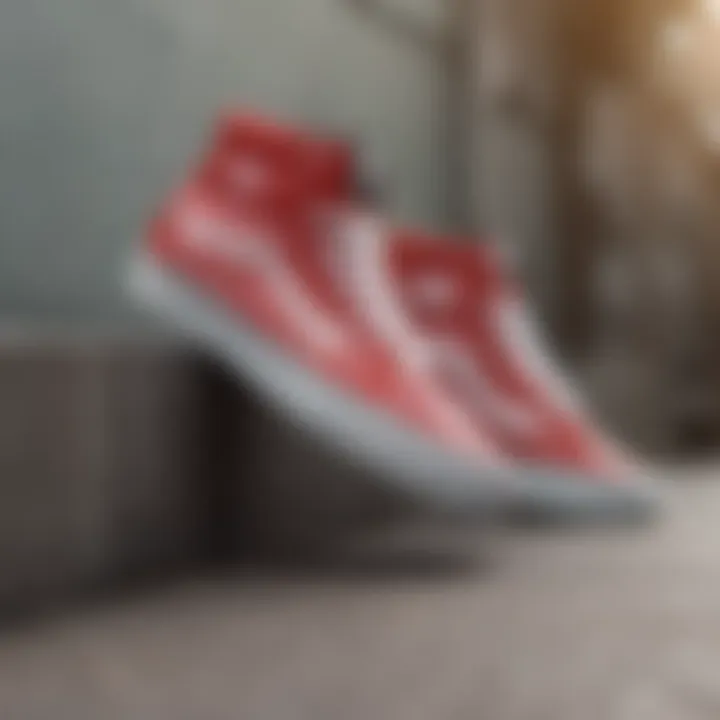 Display of Vans OTW High Tops with various style pairings