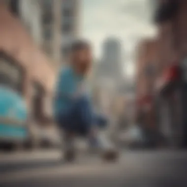 Vans Sweaters in Skate Culture A group of skateboarding enthusiasts wearing Vans sweaters in an urban setting