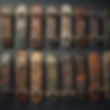 Diverse Skateboard Types Comparison of different skateboard types and their uses