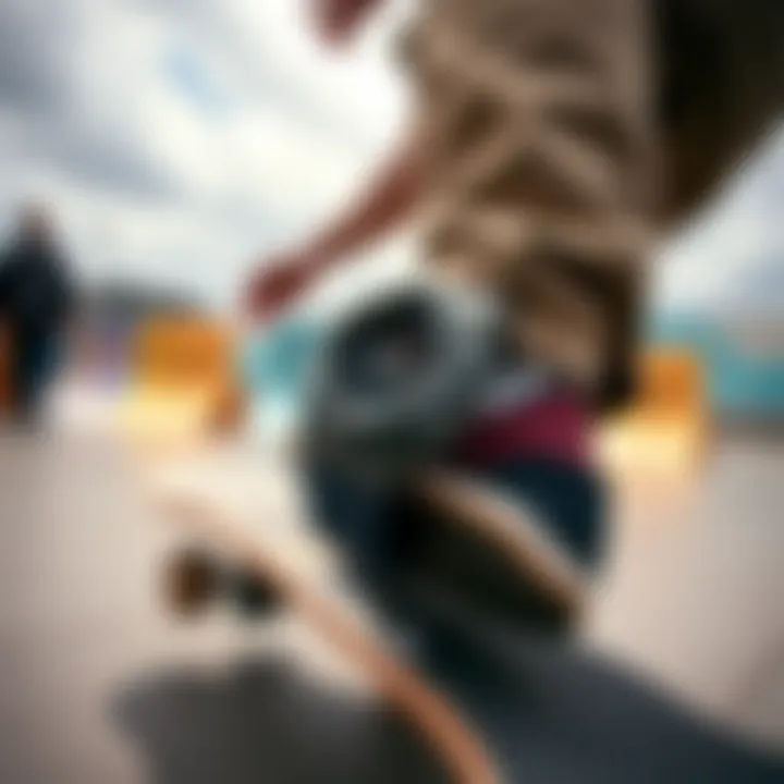 G-SHOCK GM-6900 in a skateboarding environment