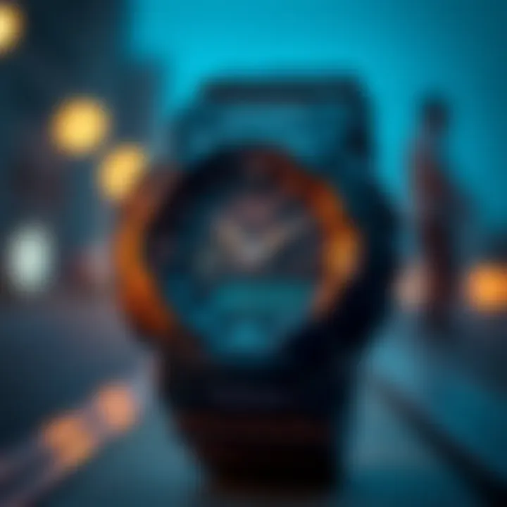 Technical specifications of G-SHOCK GM-6900 displayed prominently