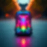 Innovative design of a holographic hydration pack