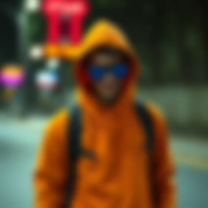 Styling Tips for Hunter Orange Hoodie Fashionable outfit pairing with the hunter orange hoodie for various occasions.