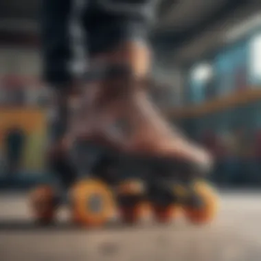 Reputable Brands for Junior Aggressive Inline Skates Reputable brands of junior aggressive inline skates displayed