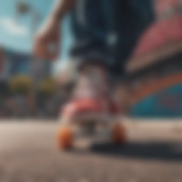 Color grading on a skate video showcasing vibrant visuals