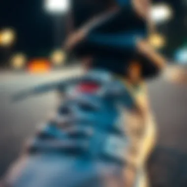 A detailed shot of the technological features integrated into the New Balance 237, emphasizing functionality