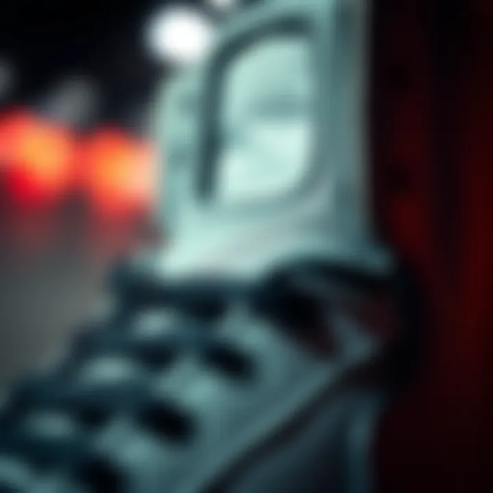 Close-up of Nike Borough High Top's performance materials