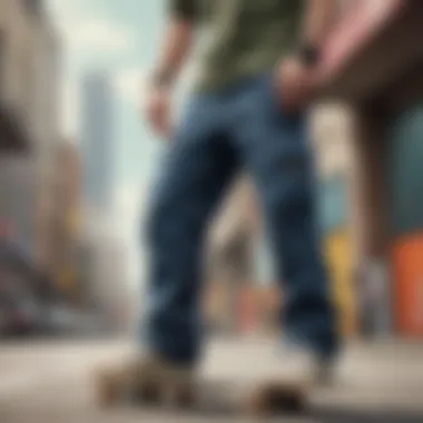 Achieving the Perfect Fit in Cargo Pants Skater showcasing the right cargo pants fit
