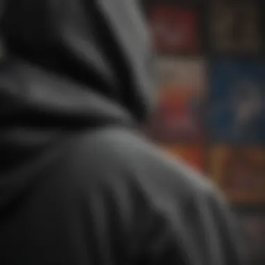 Understanding Fabric Choices for Comfort and Durability Close-up of a black hoodie fabric texture