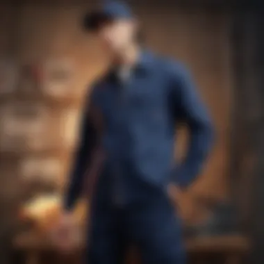 Timeless Dickies Workwear Classic Dickies workwear showcasing durability
