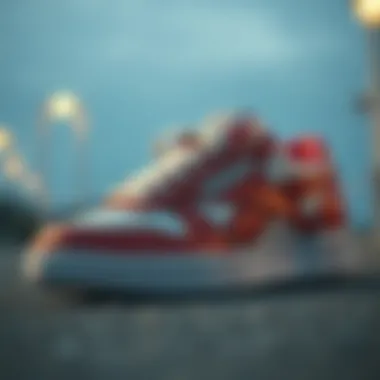 Detailed view of Reebok Club C Revenge sneaker showcasing craftsmanship and materials