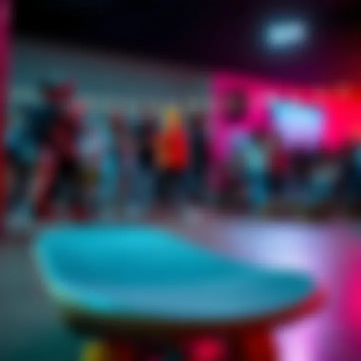 Community Engagement Around Rollr Grl Skates Community gathering of skaters sharing tips and experiences with Rollr Grl skates