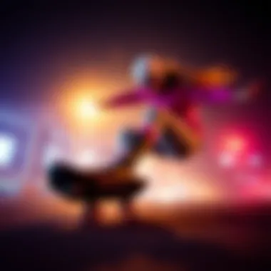 Dynamic Action with Rollr Grl Skates Dynamic action shot of a skater performing tricks on Rollr Grl skates