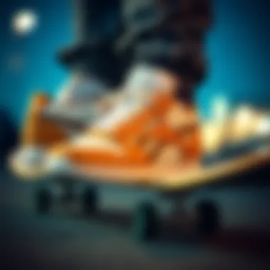 Skate culture influence on footwear choices