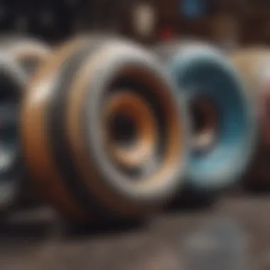 Variety of Skateboard Wheel Shapes and Sizes Variety of skateboard wheel shapes and sizes