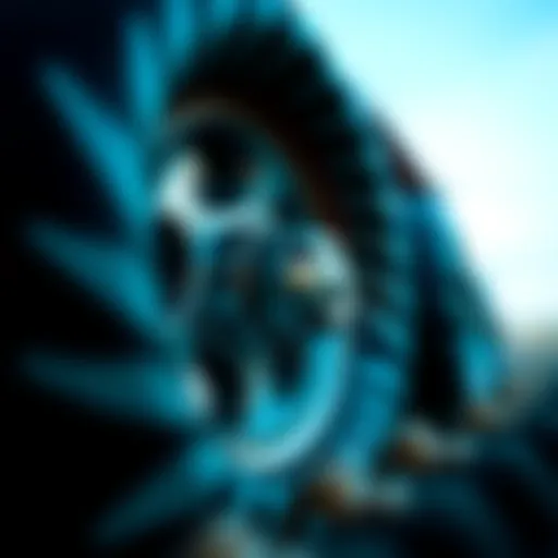 Close-up of Spitfire Bighead wheels showcasing intricate design and quality