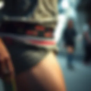 Different materials used in stash pocket underwear