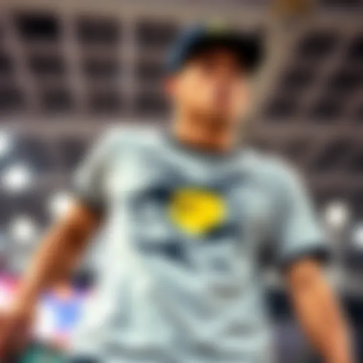 T-shirt designs reflecting skateboarder identity