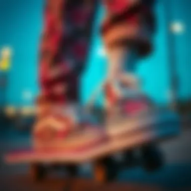 Art Meets Function Artistic representation of floral motifs in skateboarding