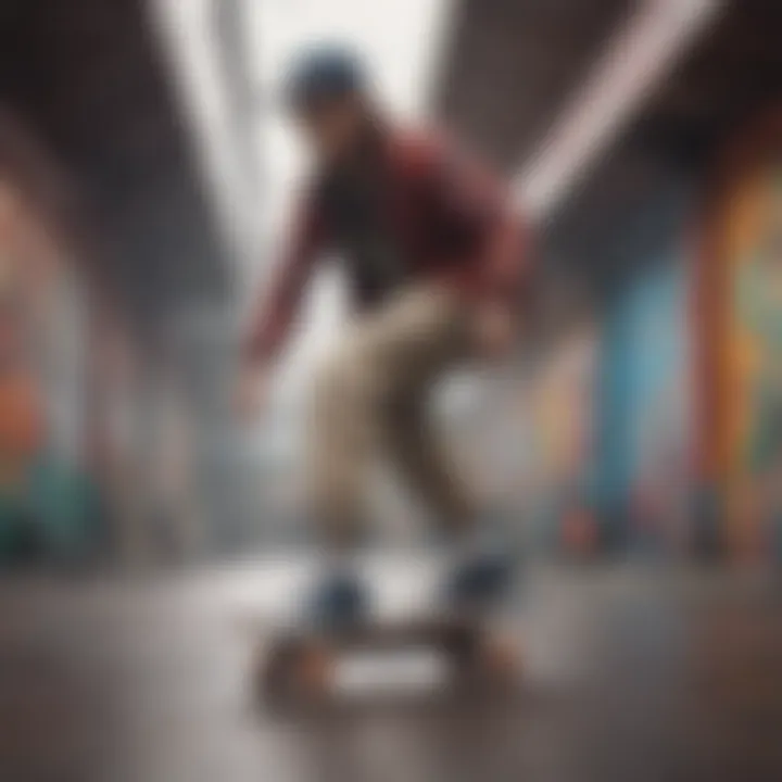 A selection of eco-friendly skatewear brands promoting sustainable fashion.
