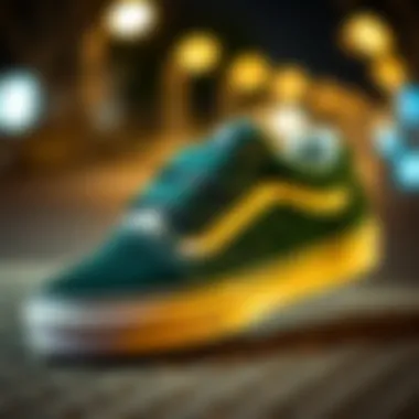 Unique Design Features of Vans Velcro Old Skool Vans Velcro Old Skool showcasing unique design features