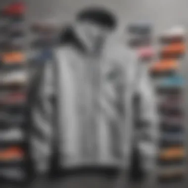 Lifestyle Collection Featuring the Grey Nike Zip-Up A collection of lifestyle items complementing the grey Nike sweater zip-up