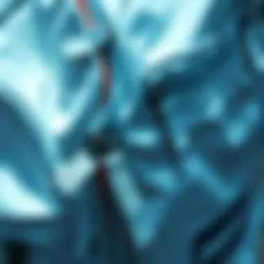 Close-up of the white Jansport backpack's zippers and compartments