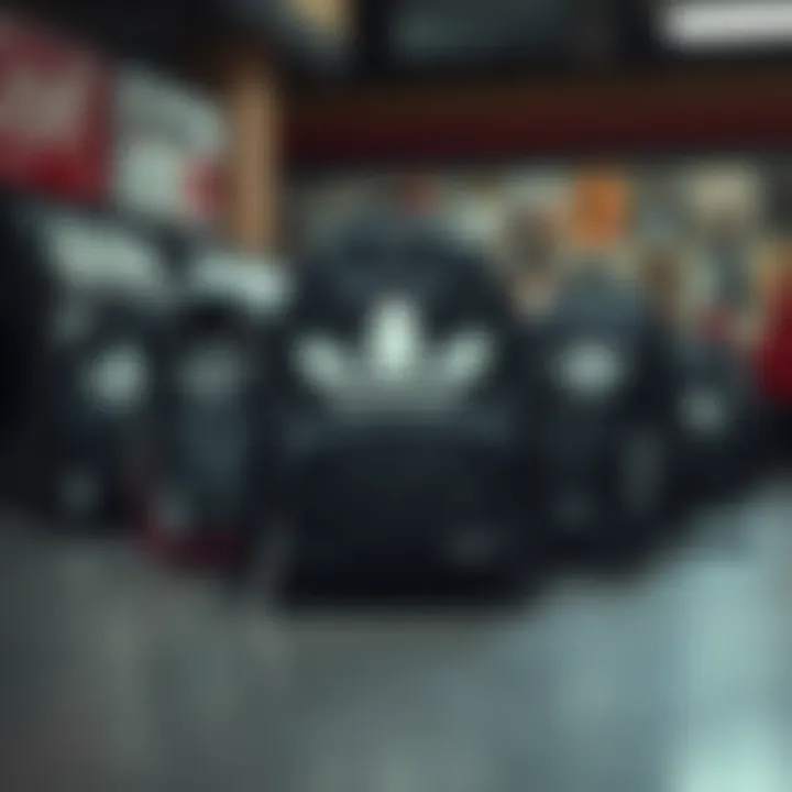 Diverse Styles of Trefoil Adidas Backpack Variety of Trefoil Adidas backpack styles on display