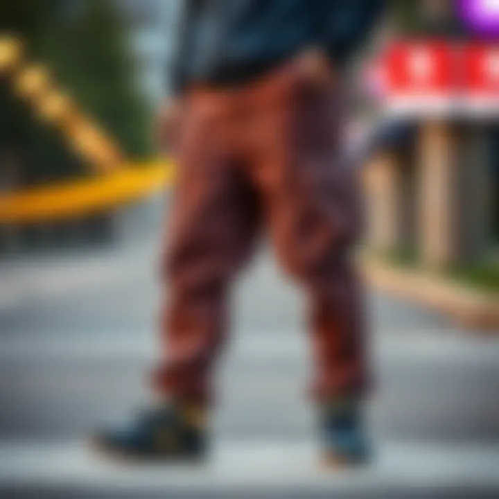 Diverse styling options for cargo pants