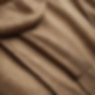 Quality Fabric of Chino Pants Close-up of chino fabric showcasing texture and quality