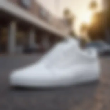 Customization Potential of White Vans A white van showcasing customization options
