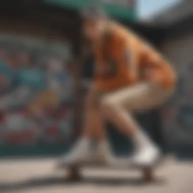 Cultural Influences on Skate Fashion Graphic representation of skate culture influences on fashion trends