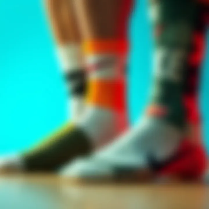 Comparison chart of Nike socks versus alternative brands in terms of pricing