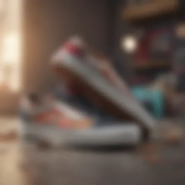 Diverse Skate Shoes in Vans Catalog Vans catalog showcasing various skate shoes