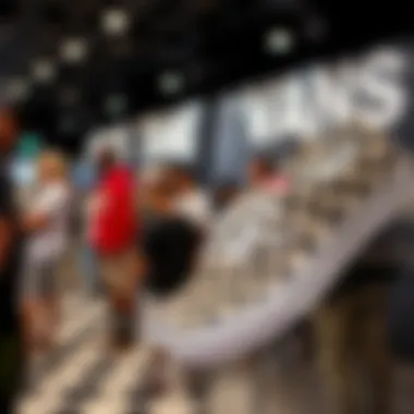 Community engagement event featuring Vans footwear