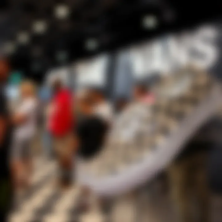 Community engagement event featuring Vans footwear