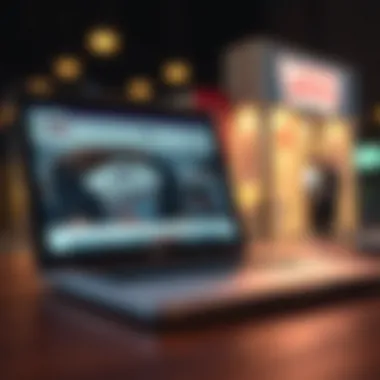 Laptop showing Vans discount codes website