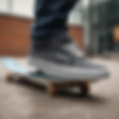 Innovative Grip Technology in Vans Nonslip Shoes Close-up of Vans nonslip shoe sole showcasing grip technology