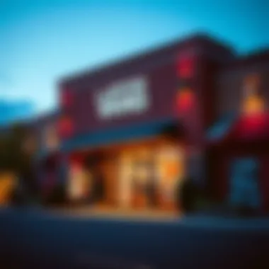 Exterior view of the Vans store in Eugene
