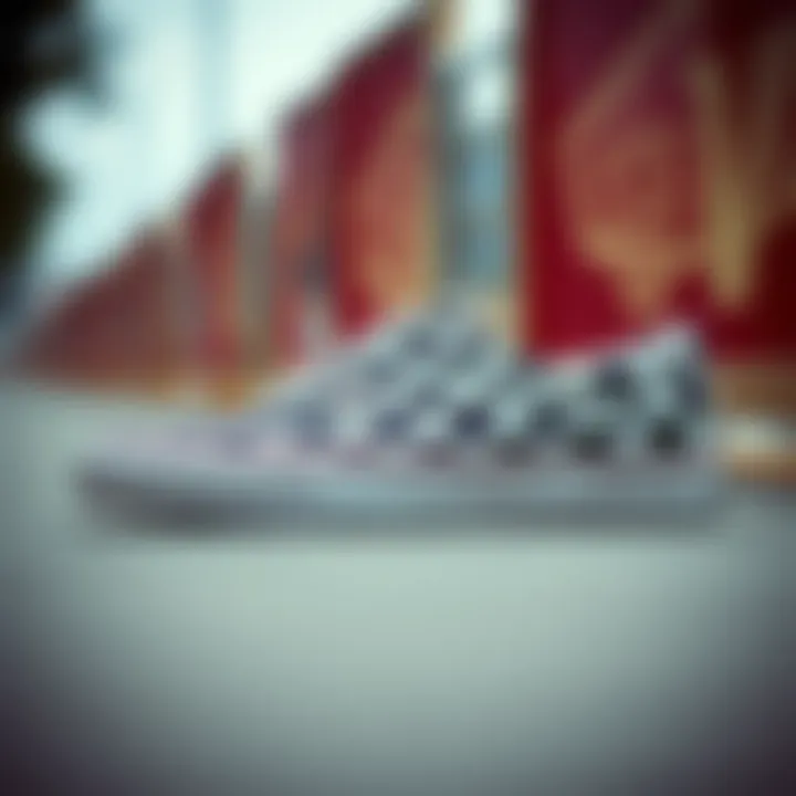 Vans Ward Checkerboard showcasing the iconic design