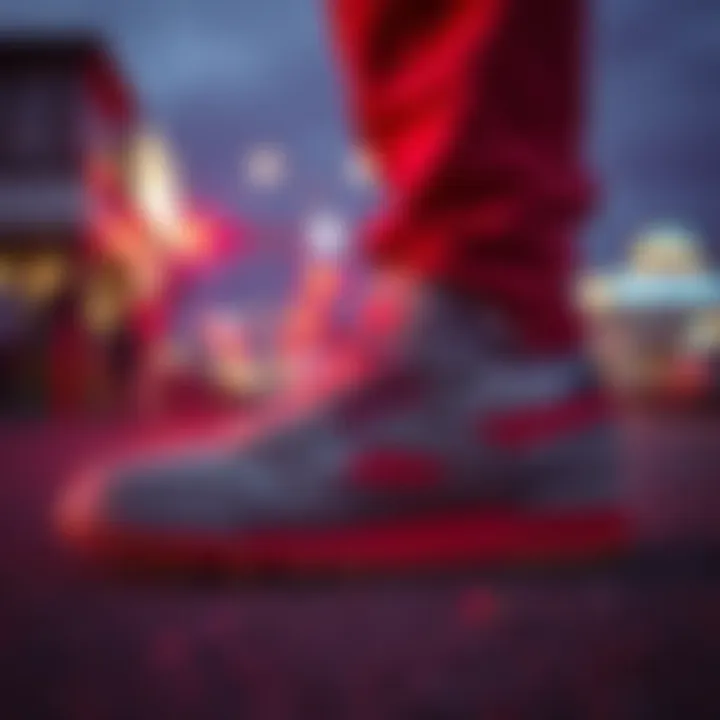 Street style featuring vintage Reebok in modern skate culture