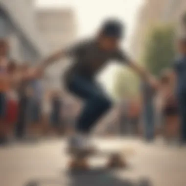 Workshop: Learning the Art of Skateboarding Group of participants engaging in a workshop