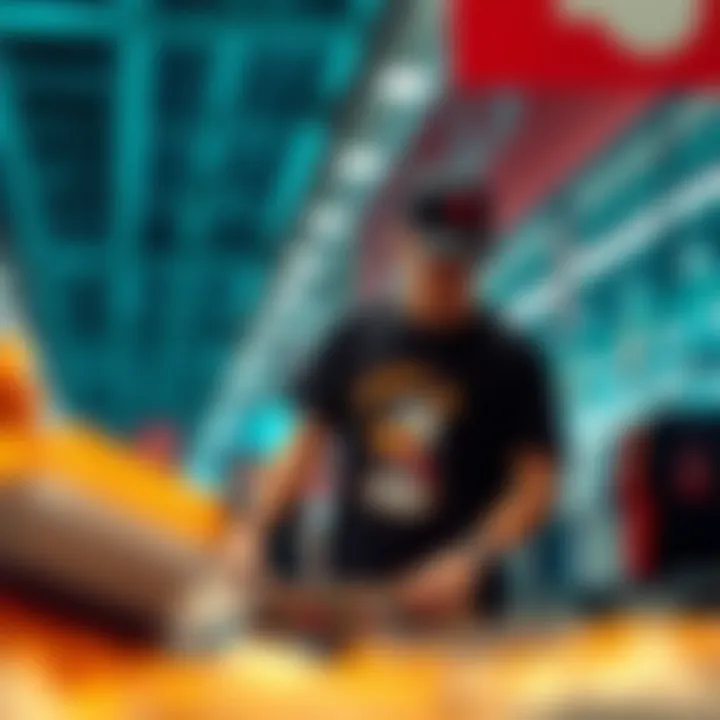 Online shopping experience for t-shirts