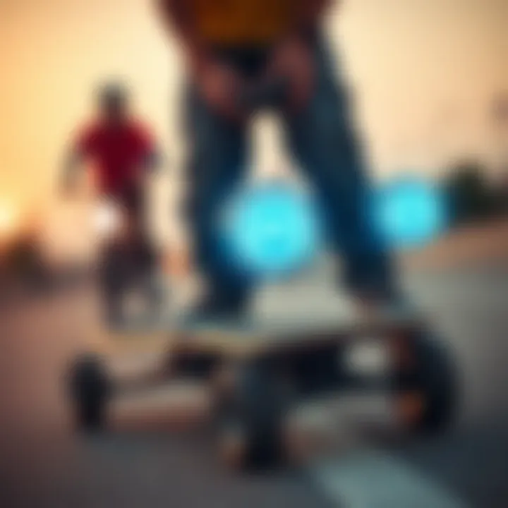 Safety gear for electric skateboard riders